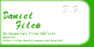 daniel filep business card